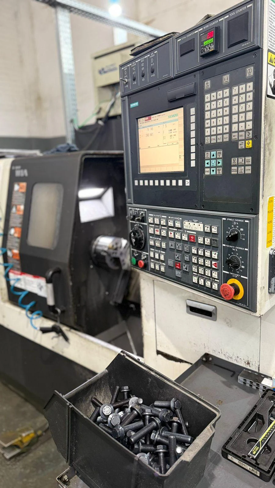 Equipamento CNC da Metalúrgica Armiliato